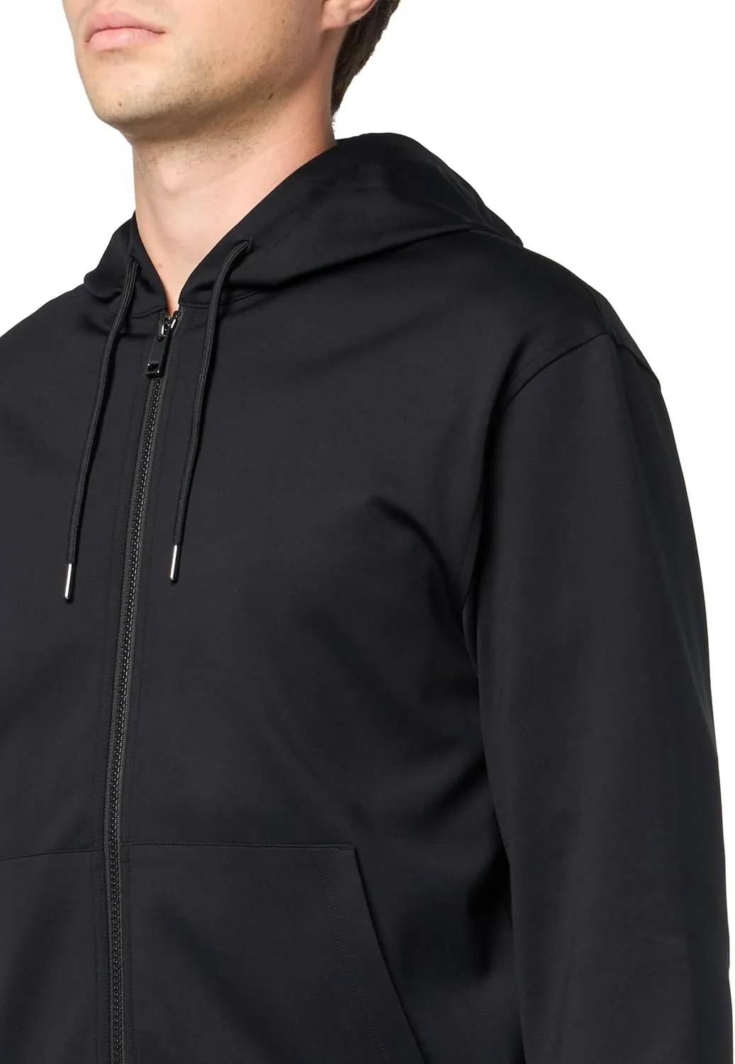 Theory Men's Hoodie Full Zip in Mod Scuba