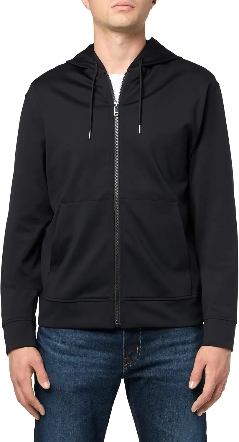Theory Men's Hoodie Full Zip in Mod Scuba