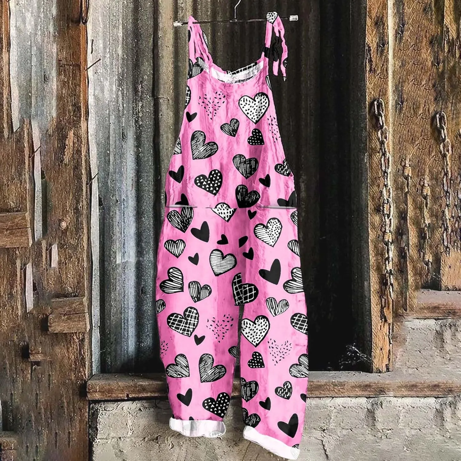 Thin Overall Straight Leg Long Leg Jumpsuits for Women Fall Summer Loose Fit Coveralls Pants Catsuit Women 2025