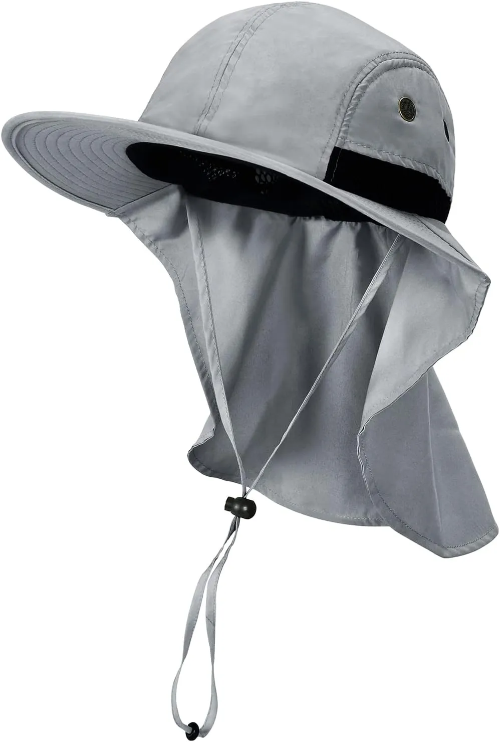 Tirrinia Neck Flap Sun Hat with Wide Brim - UPF 50  Hiking Safari Fishing Caps for Men and Women, Perfect for Outdoor Adventures