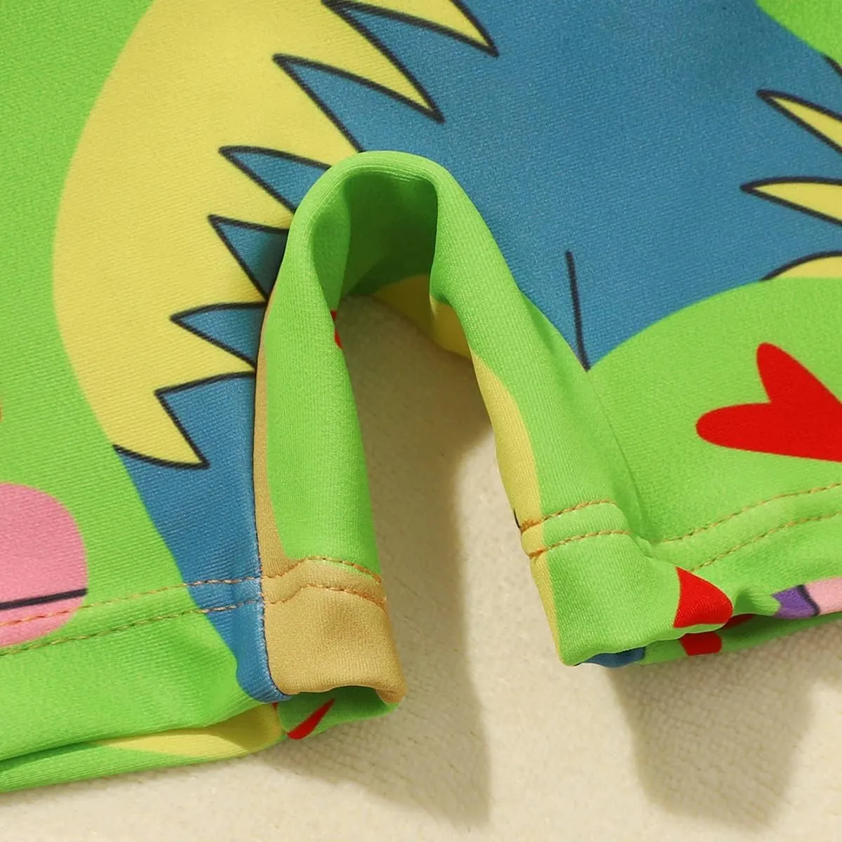 Toddler One-Piece Swimsuit Beach Sport Summer Swimwear Hawaiian Floral Bathing Suit for Girls Boys