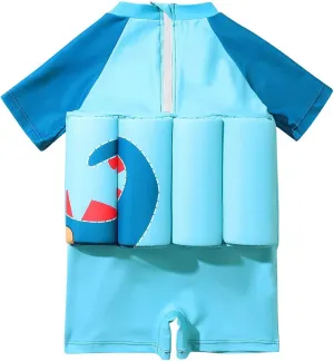 Toddler One-Piece Swimsuit Beach Sport Summer Swimwear Hawaiian Floral Bathing Suit for Girls Boys