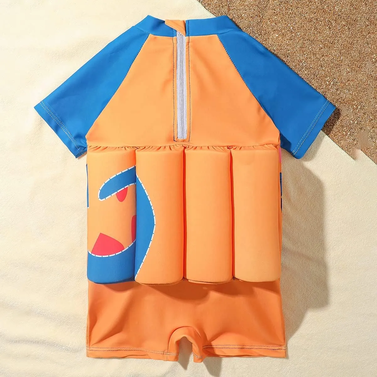 Toddler One-Piece Swimsuit Beach Sport Summer Swimwear Hawaiian Floral Bathing Suit for Girls Boys