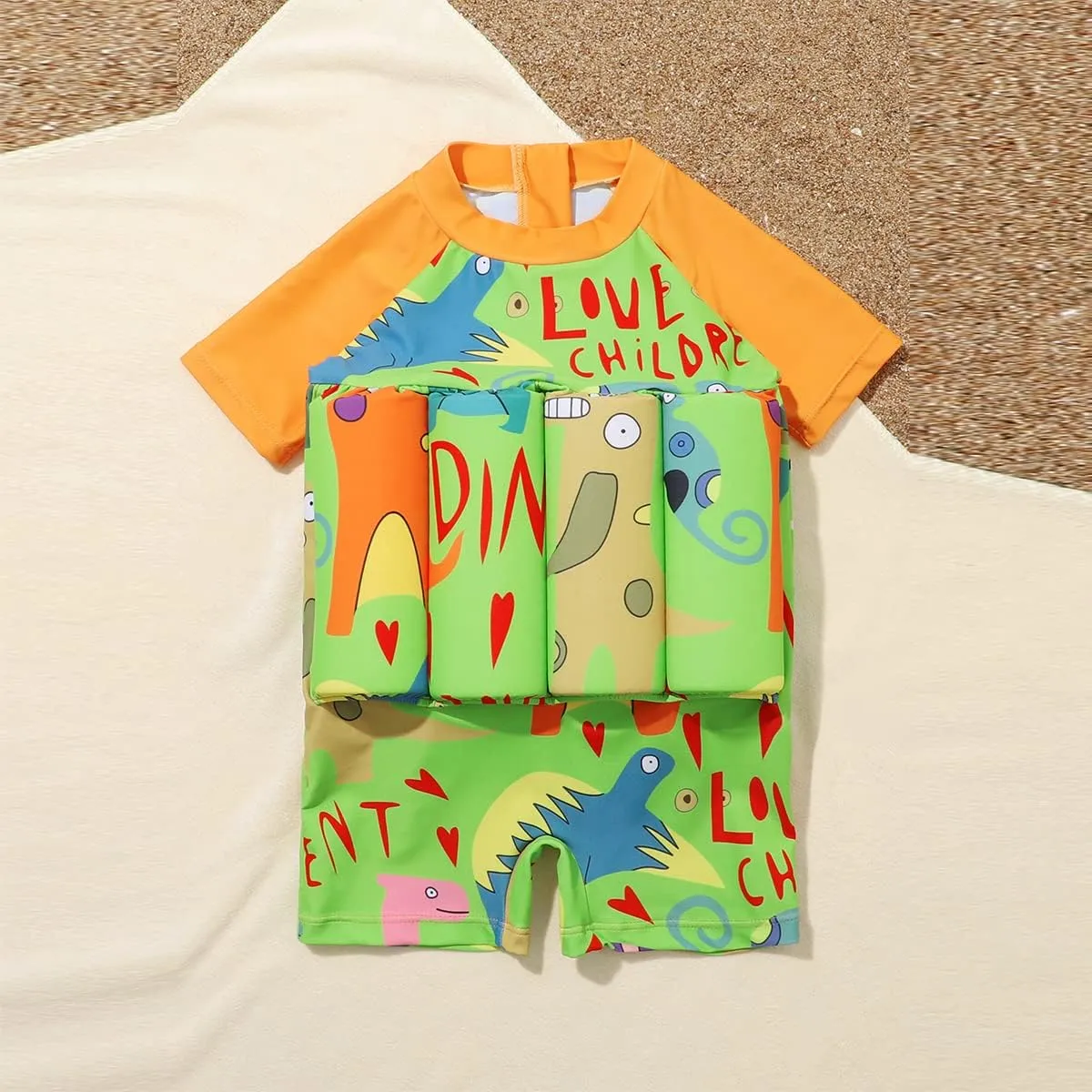 Toddler One-Piece Swimsuit Beach Sport Summer Swimwear Hawaiian Floral Bathing Suit for Girls Boys
