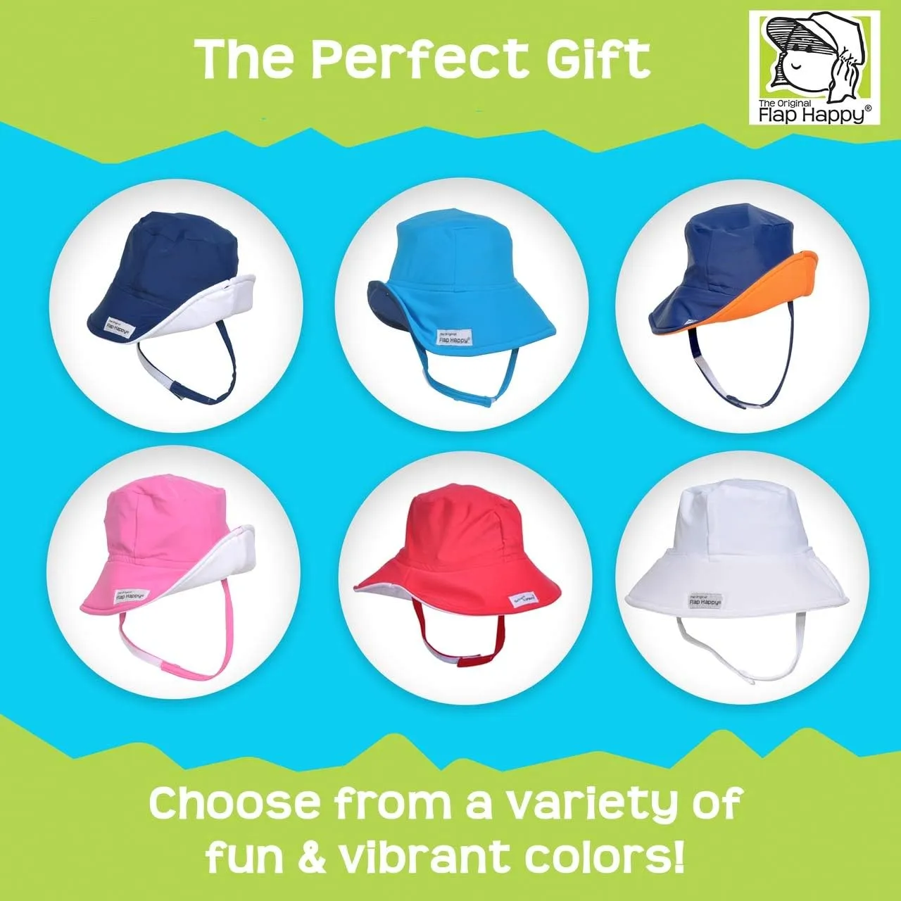 UPF 50  Fun in the Sun Swim Hat