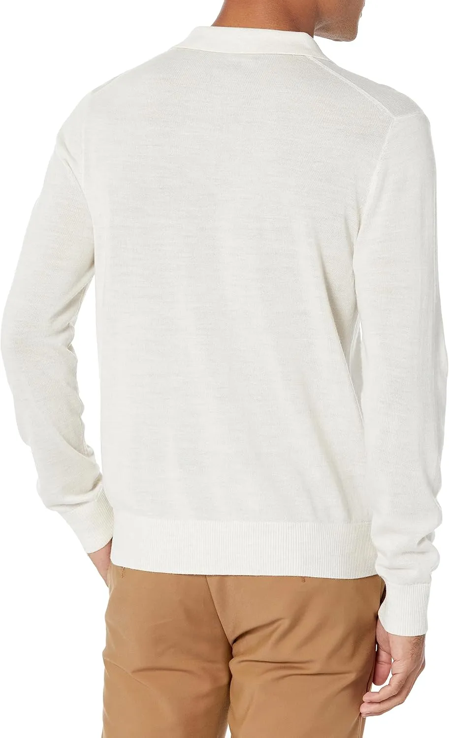 Vince Men's Merino Johnny Collar Polo
