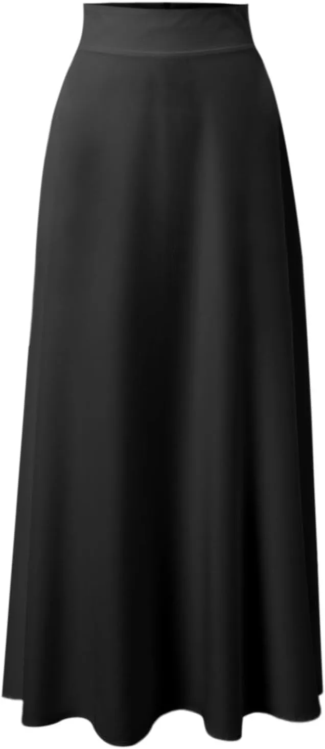 Women's 2025 Bohemian Long Floral Skirts Flowy High Waist Floral Maxi Skirt Summer Regular Trendy Skirts