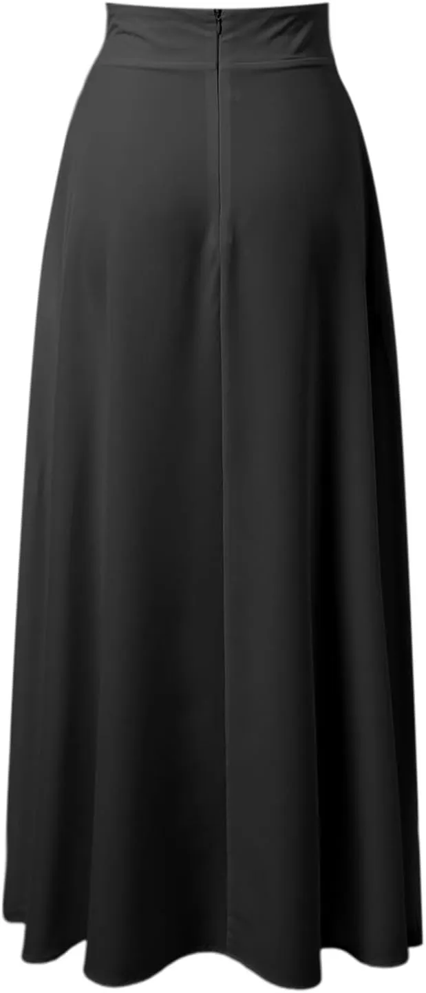 Women's 2025 Bohemian Long Floral Skirts Flowy High Waist Floral Maxi Skirt Summer Regular Trendy Skirts