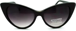 Womens 20s Classic Mod Retro Vintage Style Cat Eye Sunglasses