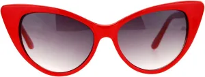 Womens 20s Classic Mod Retro Vintage Style Cat Eye Sunglasses
