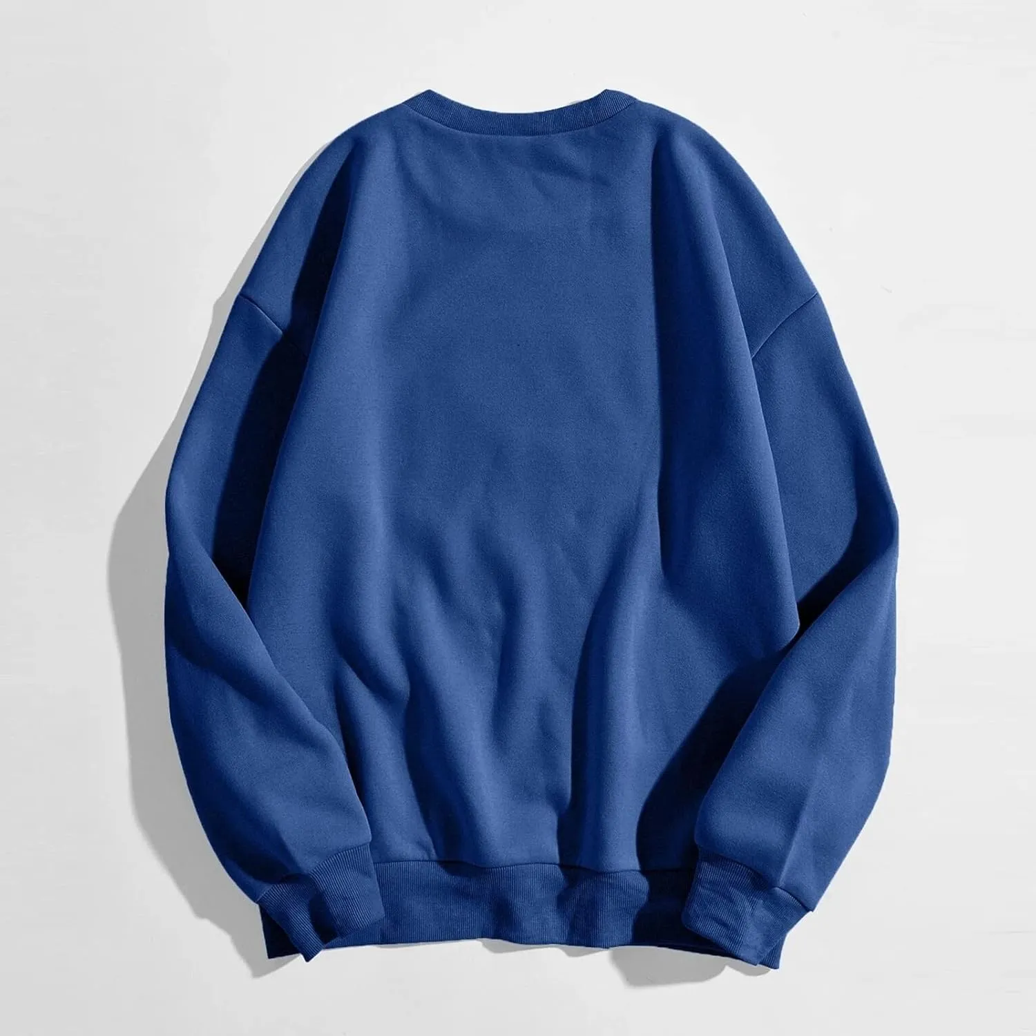 Womens Oversized Crewneck Sweatshirts London Print Crewneck Long Sleeve Pullover Loose Fit Tops Fleece Pullover Fashion 2024